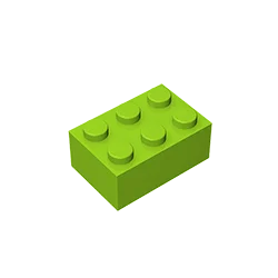 Строительные блоки EK Совместимы с LEGO 3002 Brick 2 x 3 Техническая поддержка MOC Аксессуары Сборочный Набор деталей Bricks DIY